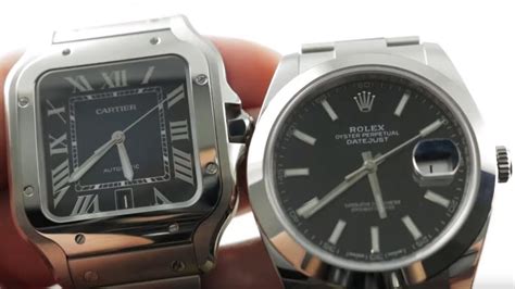 cartier santos vs rolex datejust reddit|Rolex Datejust vs. Cartier Santos .